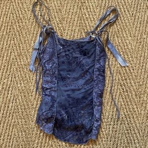 Express lace tank top